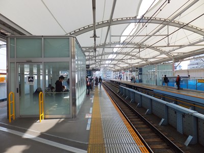 大井町線ホーム